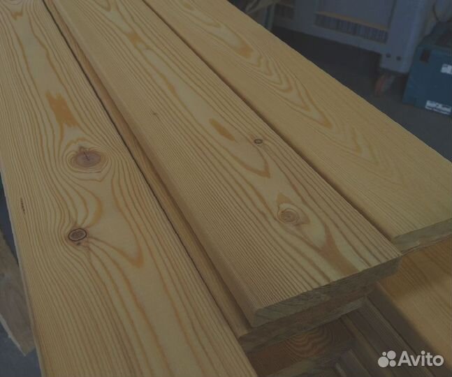 Доски лиственницы 55x135 мм, для качественного строительства