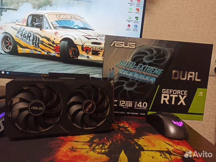 Видеокарта rtx 3060 12 гб