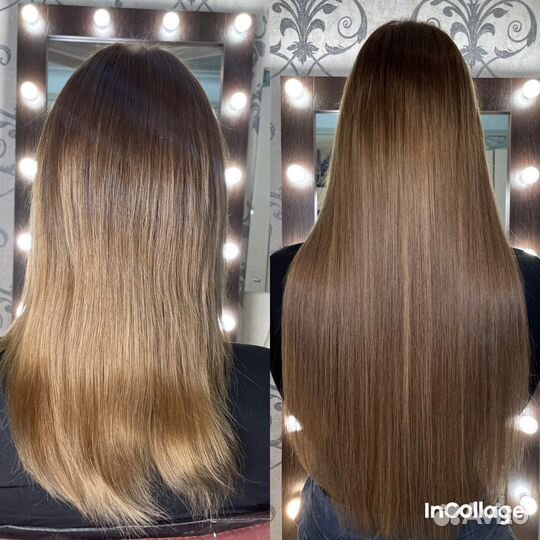 Наращивание волос.Микронаращивание