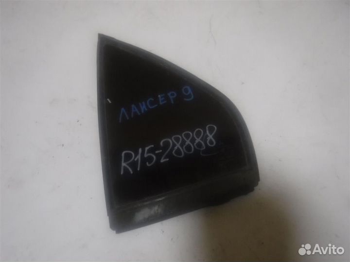 Стекло двери задней левой (форточка) Mitsubishi L