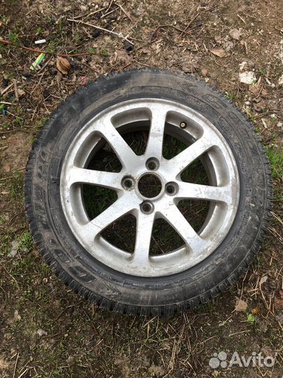 Литые диски r14 на ваз с зимней резиной