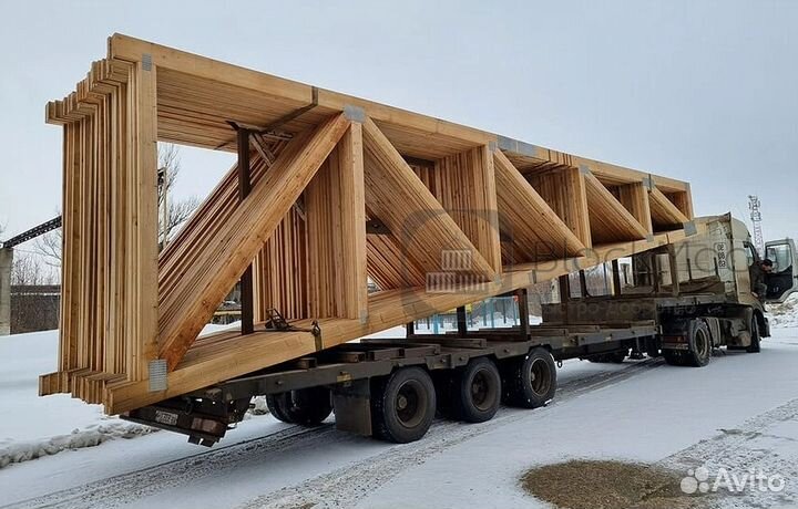 Деревянные стропильные перекрытия