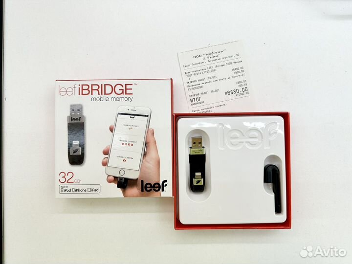 Флэшка для iPhone leef ibridge 32Gb