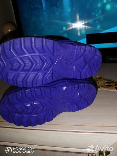 Сапоги пенка для девочки