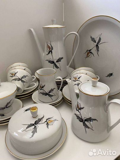 Сервиз Чайно-кофейный гдр фрайзерберг