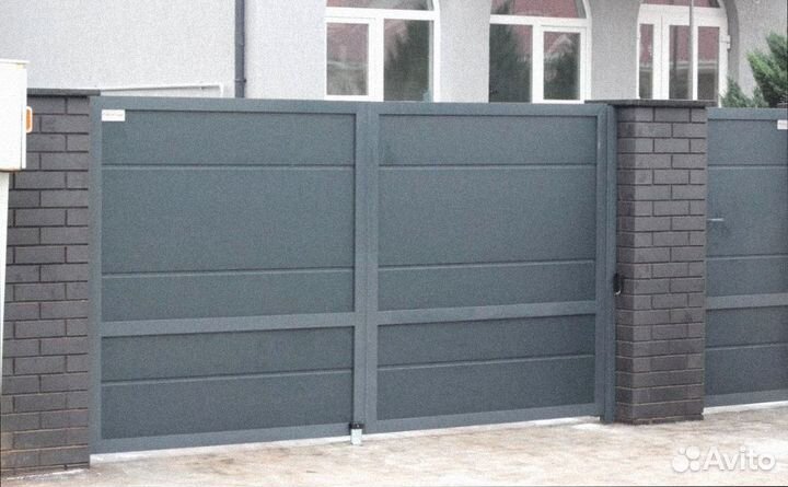 Автоматические распашные ворота