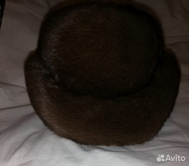 Шапка, норковая, размер 56-57