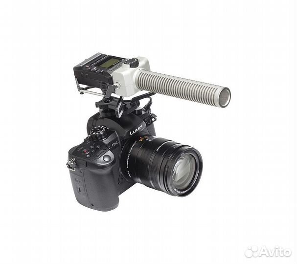 Рекордер Zoom F1-SP с направленным микрофоном-пушк