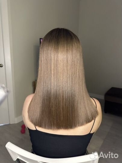 Нанопластика волос кератин ботокс