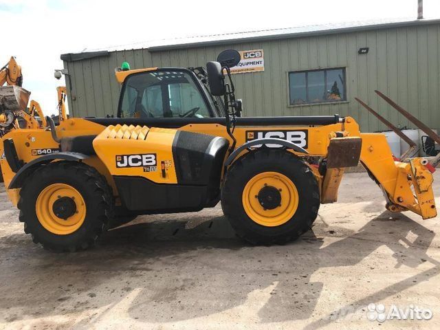 Телескопический погрузчик JCB 540-140, 2016