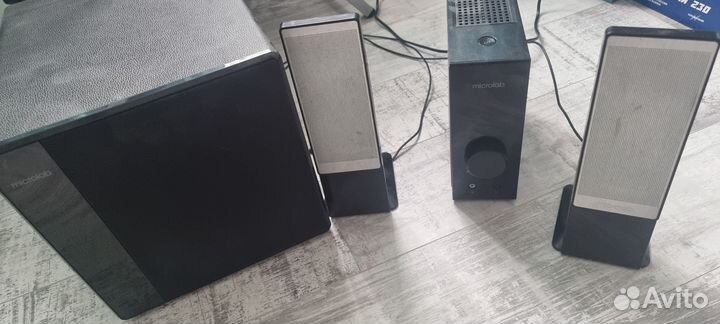 Колонки для компьютера с сабвуфером