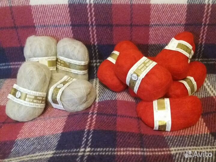 Пряжа 100 мохер