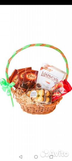 Праздничные корзиночки корзиночки