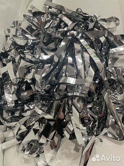 Бумага фольгированная серебро