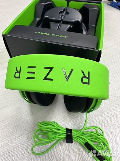 Наушники Razer Kraken green 7.1