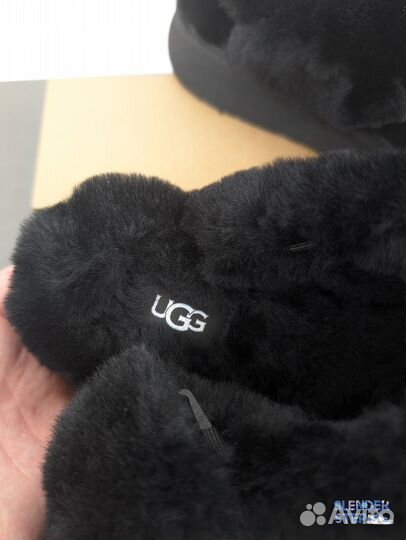 Угги Ugg Slippers Disquette Black