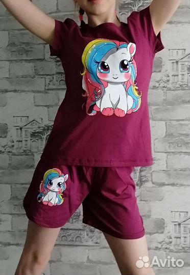 Комплект для девочки 4-8 лет