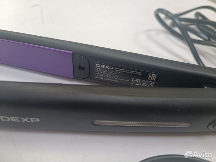 Выпрямитель для волос dexp