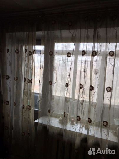 Тюль с карнизом