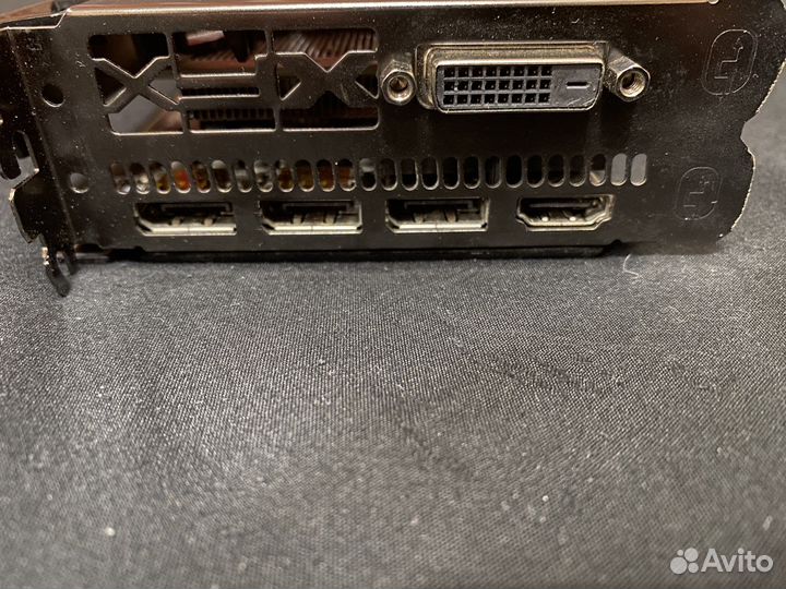 Видеокарта amdradeon rx580 8 gb