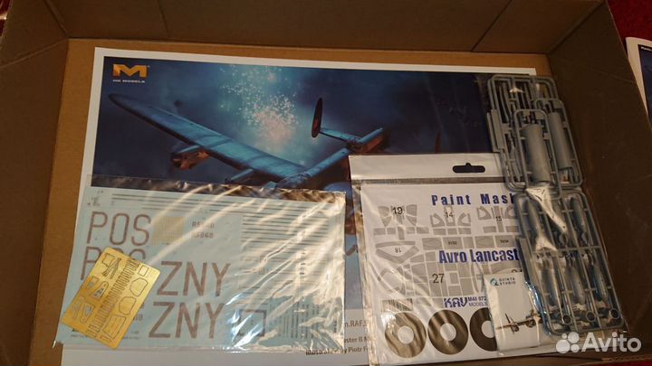 HK Models Avro Lancaster B MK.I 1/48 с допами