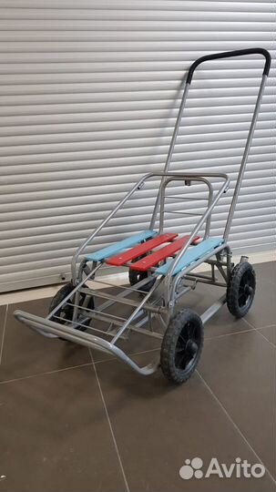 Детские санки с колесами су 13