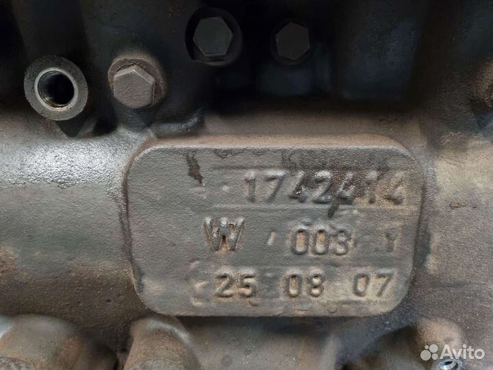 Блок двигателя daf xf105