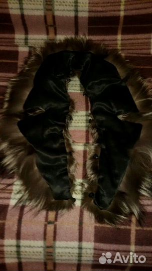 Воротник чернобурки