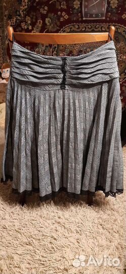 Кожаная юбка, платье