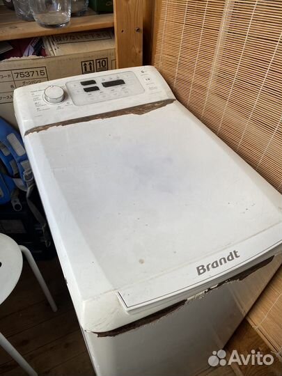 Стиральная машина с вертикальной загрузкой