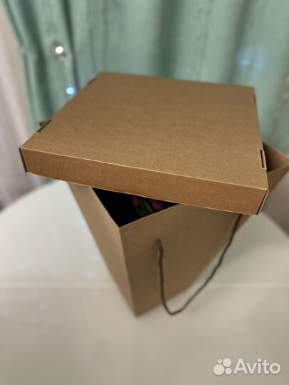 Коробка переноска для цветов