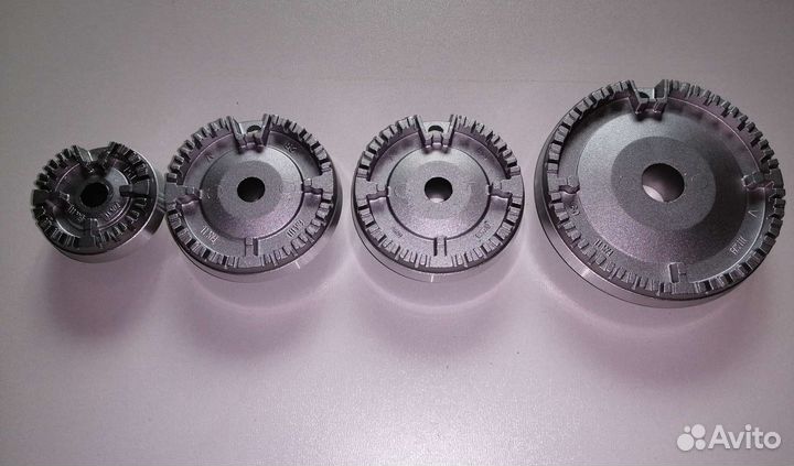 Конфорки газовой плиты Гефест Gefest