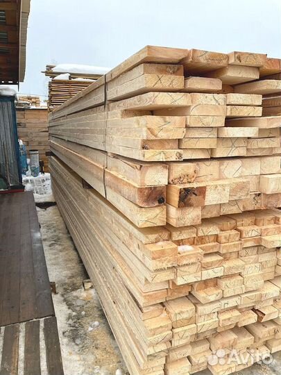 Брус обрезной 150х150х6000мм 1 сорт ГОСТ