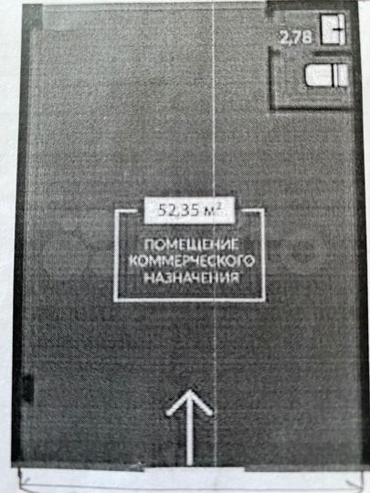 Свободного назначения, 52.4 м²