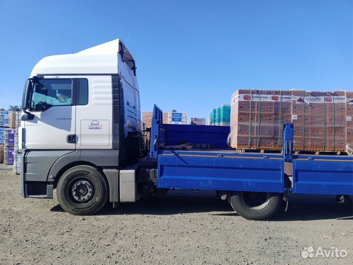 Перевозка строительных материалов. От 10 тонн. НДС