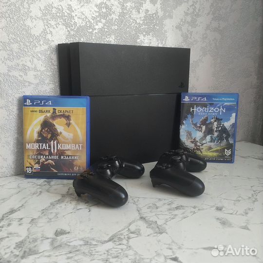 Sony PS4 FAT 500gb (2 диска)