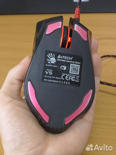 Игровая мышь A4tech Bloody V5