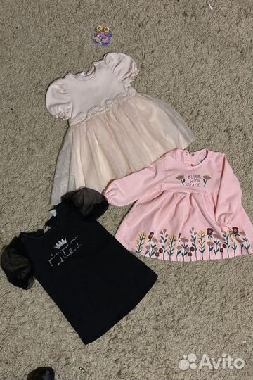 Детские вещи пакетом 80-86 девочке