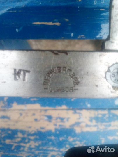 Весы напольные 1938г чугун литье до 55 кг клеймо