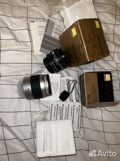 Объективы Nikon 35 mm/AF nikkor 28-80mm