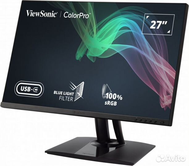 Монитор ViewSonic VP2756-2K 27'' LCD Black
