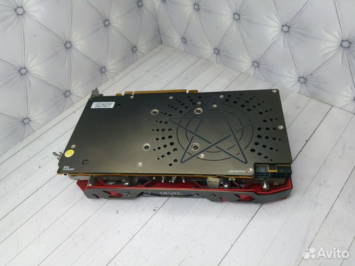 Игровая видеокарта RX 580 8gb Red Devil 8 gb