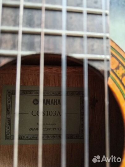 Классическая гитара yamaha cgs103a