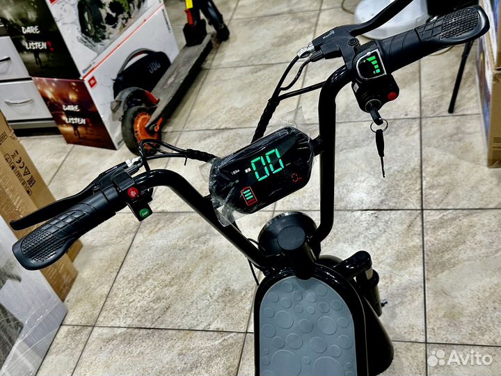 Электросамокат Kugoo C1 Pro (1000W) новый