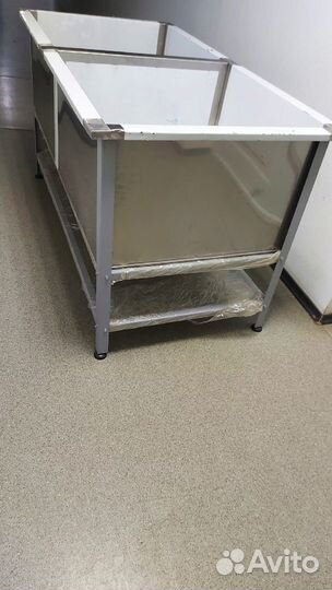 Ванна моечная двухсекционная