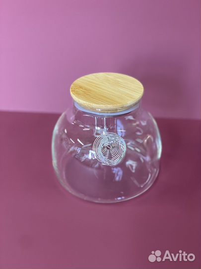 Чайник стекляный заварочный новый