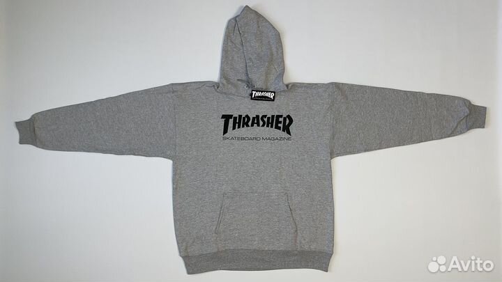 Худи Thrasher Skate Mag Basic Logo Grey