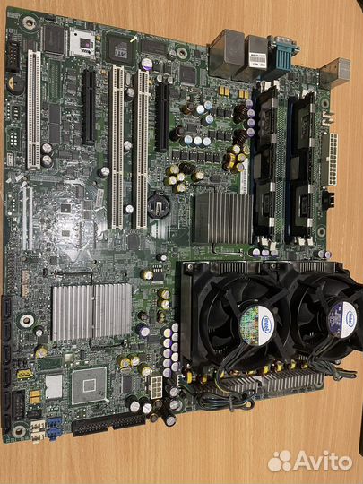 Intel s5000vsa Серверная материнская плата