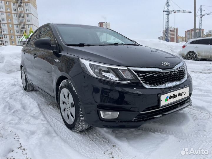 Kia Rio 1.4 МТ, 2016, 166 147 км