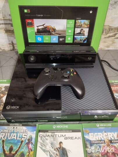 Xbox One + Kinect 2.0 (В коробке)